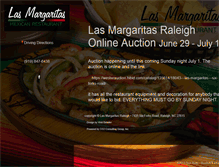 Tablet Screenshot of lasmargaritasraleigh.com